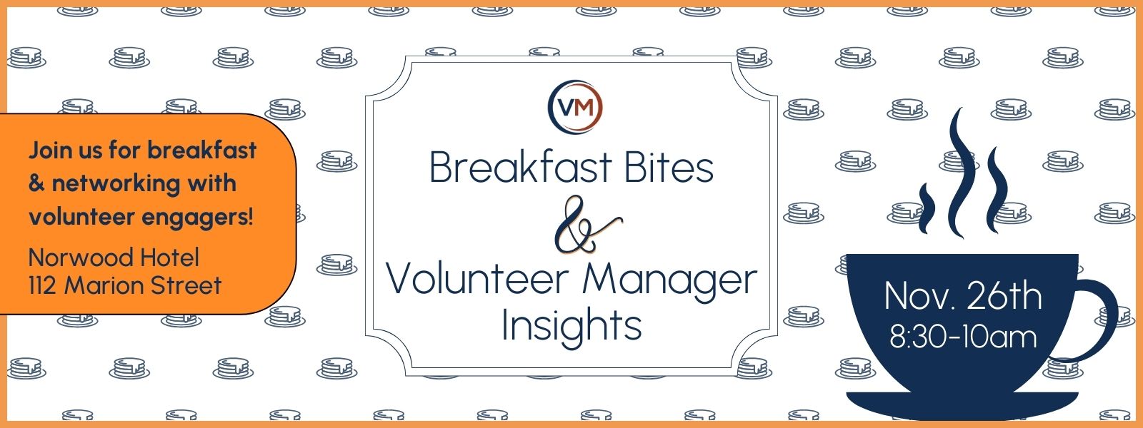 Volunteer Managers Breakfast Nov 26, 2025