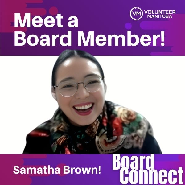 Learn about Board Members in the Community...Meet Samantha Brown