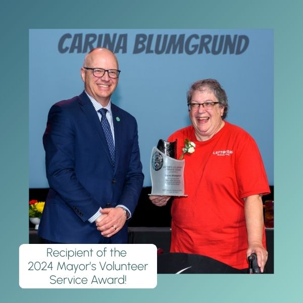 Photo of the Recipient of the 2024 Mayor's Volunteer Service Award